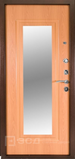 Фото «Дверь с шумоизоляцией и зеркалом №12»